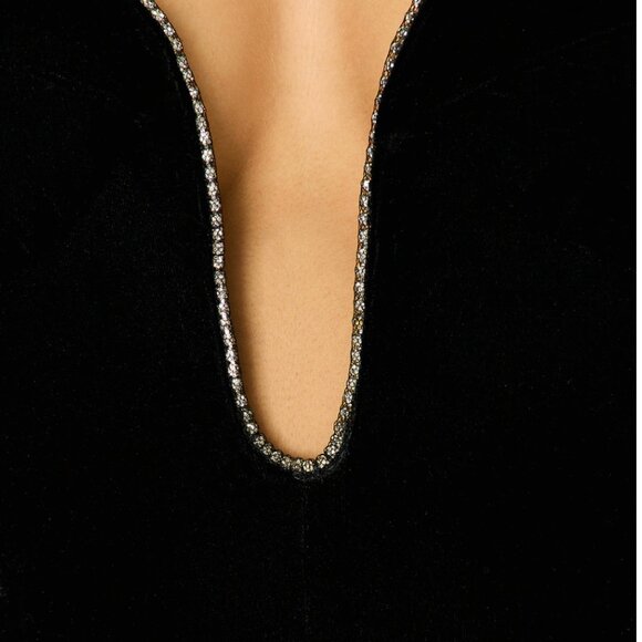 Brooklyn Velour Midi Dress - Picture 4 of 6